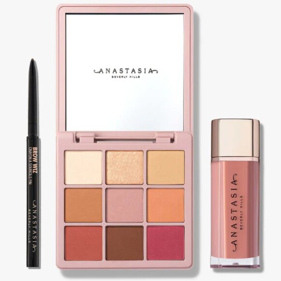 NIB Anastasia Beverly Hills Mini Modern Renaissance Brow, Lip & Eyeshadow Taupe - Picture 1 of 5